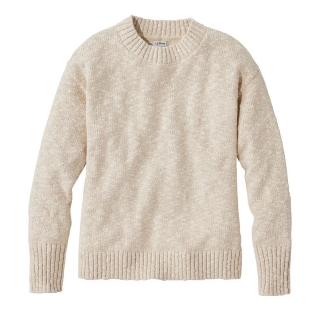Women’s L.L. Bean Cotton Ragg Crewneck Sweater